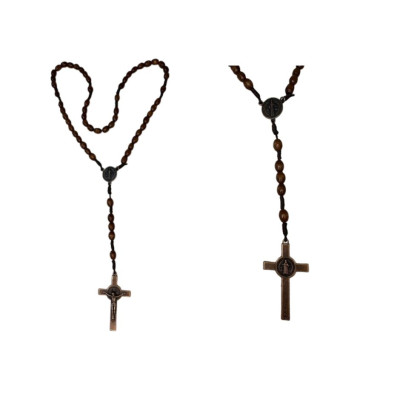 TERÇO MAD.C/CRUZ SAO BENTO...