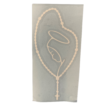 AUTOCOLANTE TERÇO C/ ROSTO...