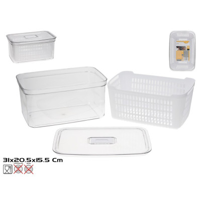 CAIXA ACRILICO C/CESTO 5.6L...