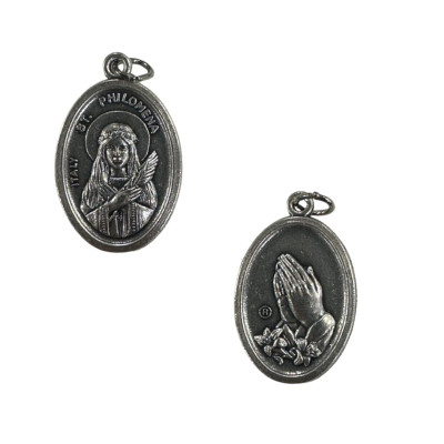 MEDALHA S.RITA OVAL 22MM