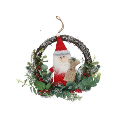 COROA C/PAI NATAL 38X6.5X40CM