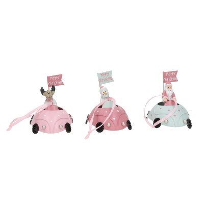 PINGENTE NATAL ROSA MET....