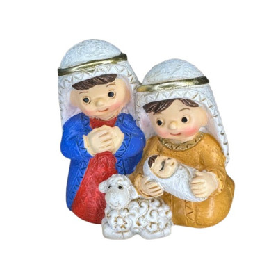 PRESEPIO COLOR C/OVELHA...