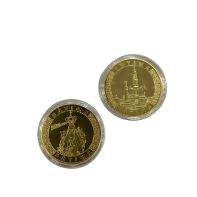 MOEDA METAL FATIMA DR