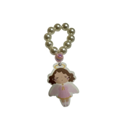 DEZENA ROSA PEROLA C/ANJO