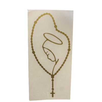 AUTOCOLANT TERÇO C/ROSTO DR...