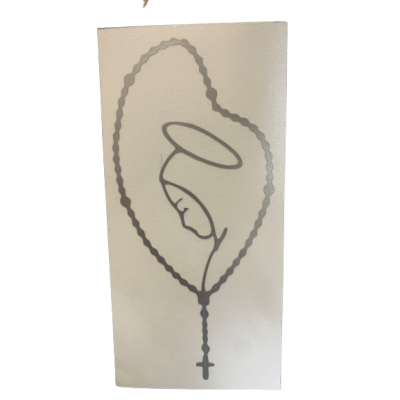 AUTOCOLANTE TERÇO C/ ROSTO...