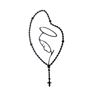 AUTOCOLANTE TERÇO C/ROSTO...