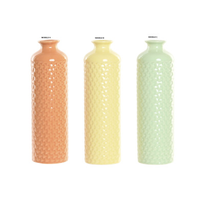 CADA JARRA CERAMICA 3 CORES...