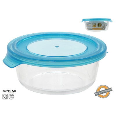 TAÇA  REDONDA VIDRO C/TAMPA...