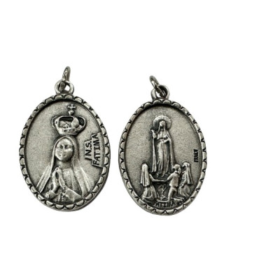 MEDALHA  N.SRA.FATIMA PR.30mm