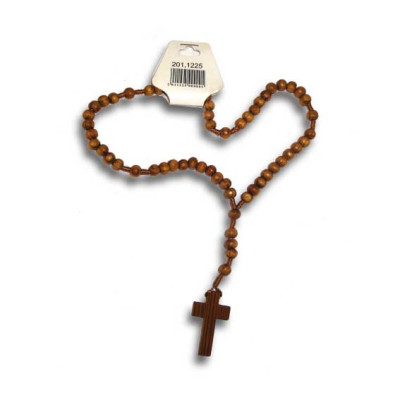 TERÇO MADEIRA OLIVEIRA 31cm