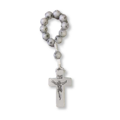 DEZENA BRANCA C/BRILHANTES...