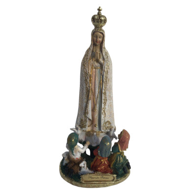 APARIÇAO FATIMA C/DOUR.32cm(6)