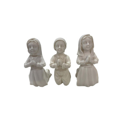 CONJ.3 PASTORES BRANCO 9CM 