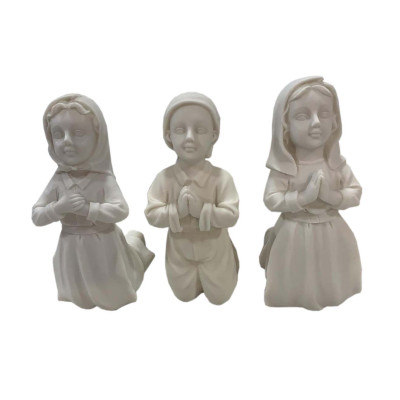 CONJ.3 PASTORES BRANCO 30cm