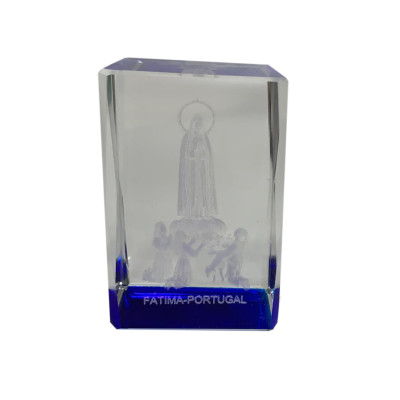 VIDRO FATIMA AZUL...
