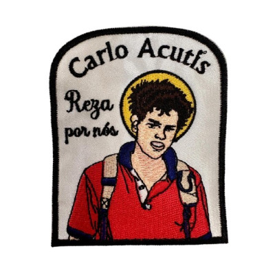 EMBLEMA BORDADO CARLO ACUTIS