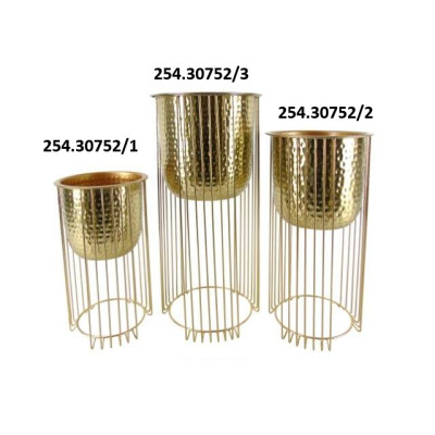 VASO C/SUPORTE METAL DR