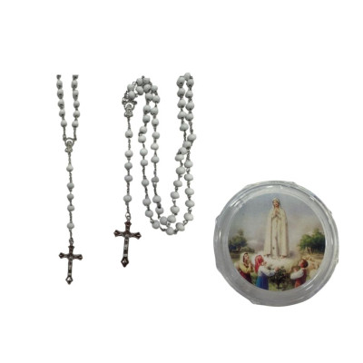 TERÇO METAL/MAD.ROSAS -12/624