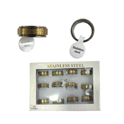 ANEL METAL"PAI NOSSO"...