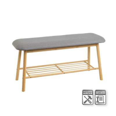 BANCO SAPATEIRA BAMBU...