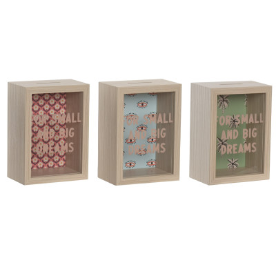 MEALHEIRO VIDRO / MDF 13X8X18