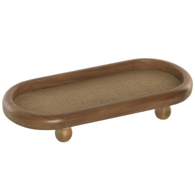 BANDEJA ACACIA RATTAN 7.6
