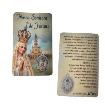 PAGELA FATIMA C/MEDALHA