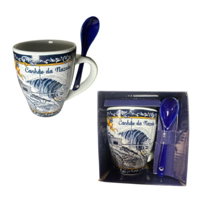 CANECA CANHAO  NAZARE C/COLHER