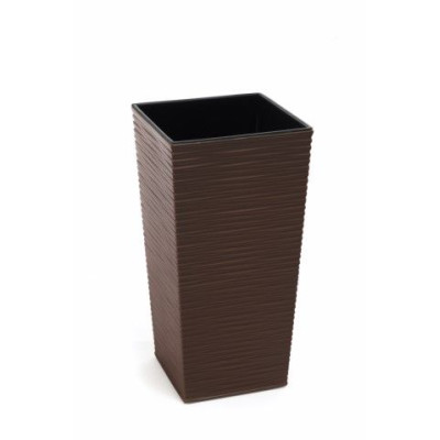 VASO PLASTICO DLUTO COR CAFE