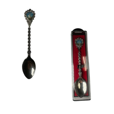 COLHER PRATEADA FATIMA 12cm