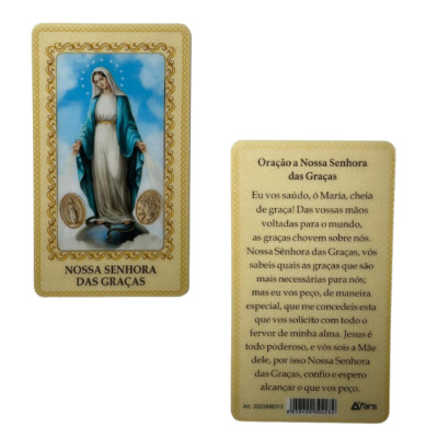 PAGELA N.SRA.GRAÇAS 6X10CM