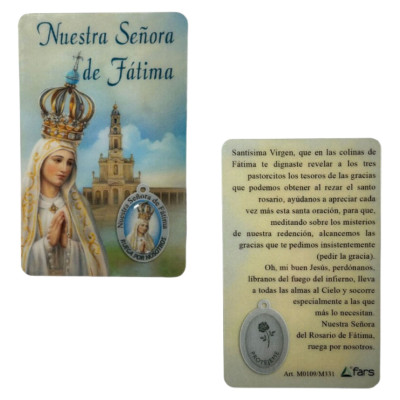 PAGELA FATIMA C/MEDALHA...