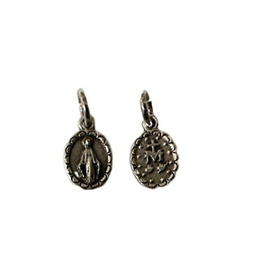 MEDALHA MILAGROSA PR. 10mm
