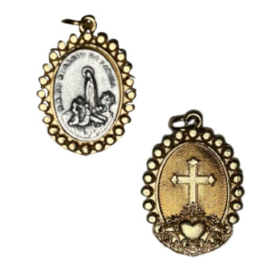 MEDALHA N.SRA.FATIMA DR.3cm