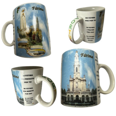 CANECA CERAMICA FATIMA...