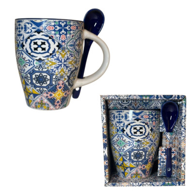 CANECA GRAD.C/COLHER 13cm