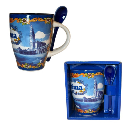 CANECA GRAD.C/COLHER FATIMA...