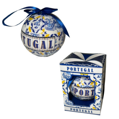 BOLA DECORATIVA C/ AZULEJO 