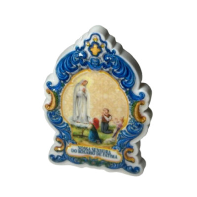 PLACA APARICAO FATIMA 6.5cm