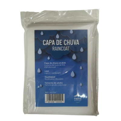 CAPA CHUVA ADULTO GRANDE...