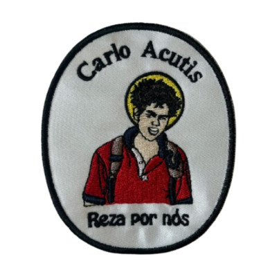 EMBLEMA BORDADO CARLO ACUTIS