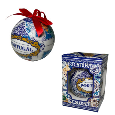 BOLA DECORATIVA C/ AZULEJO 