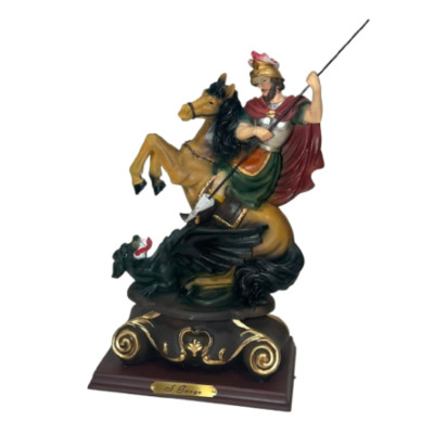 S.JORGE MARF. 30 CM.(cx.6)