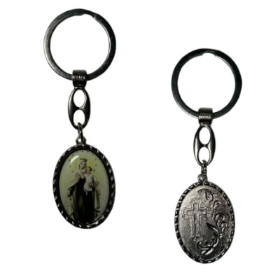 PORTA CHAVES SRA CARMO OVAL