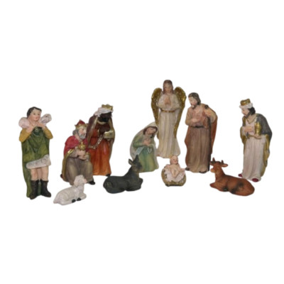 PRESEPIO C/11 PEÇAS RESINA...
