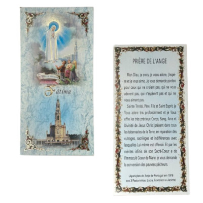 ESTAMPA FATIMA FRANCES 11x5,5