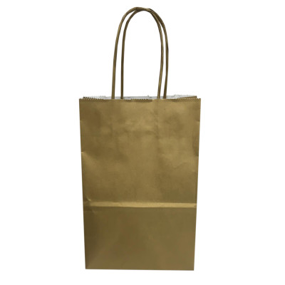 SACO PAPEL DOURADO 18X8X24