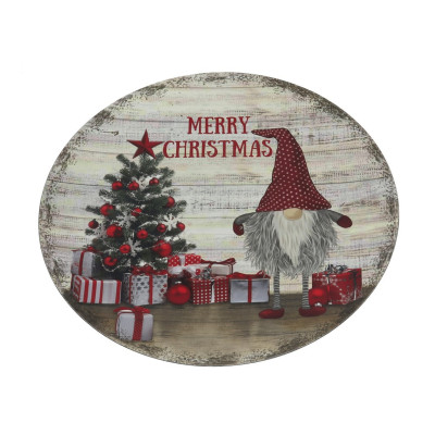 PRATO NATAL MARCADOR 33cm